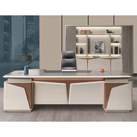 Mobilier de bureau Bureau à domicile Table de bureau en forme de L Executive CEO
