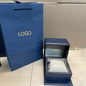 Boîte à bijoux de luxe de marque, directement de l'usine, en stock, complète avec sac en papier et certificat, boîte personnalisée pour bracelet pour femme - Product Image 1
