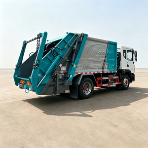 Camion compacteur de déchets Dongfeng D9 12CBM avec benne à bras oscillant, collecteur de déchets hydraulique, véhicule d'assainissement - Product Image 3