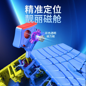 Cubo de Rubik Magnético Dodecaedro Irregular Diansheng <span class=keywords><strong>Galaxy</strong></span> 6x6 5x5, Juguete Educativo para Estimular el Cerebro para Adolescentes - Product Image 3