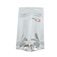 Impression personnalisée 1 Lb 1 Lb 454g 16oz XL une livre 8ème feuille en plastique résistant aux enfants blanc grands sacs Mylar à fermeture éclair anti-odeur