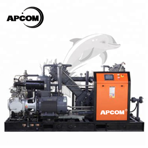 เครื่องอัดอากาศแบบลูกสูบแรงดันสูง APCOM 40 บาร์  ระบบหล่อลื่นด้วยสายพาน  แบบเงียบ สำหรับใช้ในโรงงานอุตสาหกรรม - Product Image 6