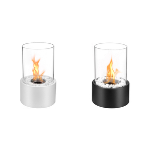 <span class=keywords><strong>Lampe</strong></span> bio-éthanol pour table de cheminée sur pied, appareil d'éclairage intérieur ou extérieur, détecteur de mouvement - Product Image 6