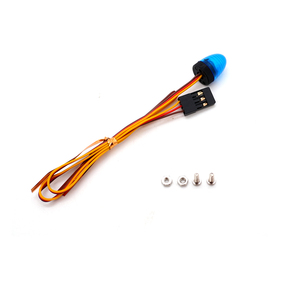 Lampu Alarm senter LED sangat terang, lampu kilat LED dengan Strobing-Blasting/berkedip/berputar untuk mobil traktor polisi Tamiya RC 1/8 1/10 1/14 - Product Image 1