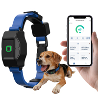 Sistema de Contención para Perros con GPS Virtual Inalámbrico Sin Suscripción, Collar Inteligente de Entrenamiento Remoto, Valla Eléctrica GEO para Perros