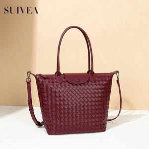 กระเป๋าผ้าทอมือคุณภาพสูงและสง่างามสำหรับผู้หญิงกระเป๋าผ้าทอมือแฟชั่นและใช้งานได้หลากหลายกระเป๋าถือของผู้หญิงกระเป๋าขายส่ง - Product Image 2