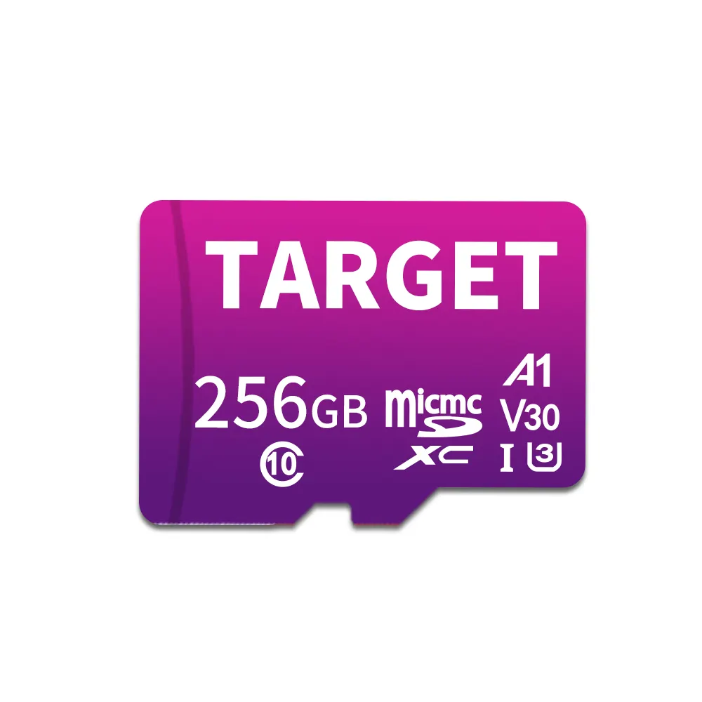 target purple Micro Memory Card 128GB Memory TF Card 8GB 16GB Miko-sd-karto 32GB 64GB Class 10 U3 Flash Memory Card 64GB