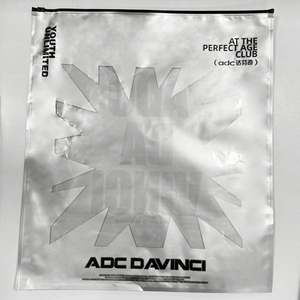 Sacs d'emballage refermables en EVA + PE recyclables, très demandés, pour vêtements et chaussettes, avec impression sérigraphique et logo personnalisé - Product Image 3