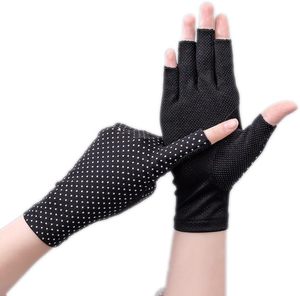 Women's Fingerless <b>Driving</b> <b>Gloves</b> Breathable UV Protection Half Finger <b>Gloves</b> for Summer <b>Driving</b> Outdoor Use - Product Image 1