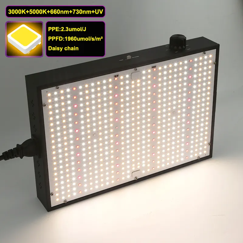 2024 Stocked Factory Price Actual 100W Driver Under Canopy LED Grow Light Full Spectrum For Hydroponics System