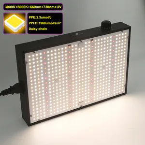 Factory OEM ODM High Yields White Red UV Chips Dimmable 100W Lights Full Spectrum LED Grow Light For Indoor Plants