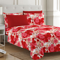 Parure de draps 6 pièces en microfibre imprimée moderne, prix usine, livraison rapide, taille complète, Sabanas Para Cama