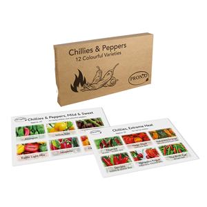 Lot de 12 pièces de piments et poivrons pour la plantation de la cuisine à domicile et un cadeau spécial pour les jardiniers - Product Image 1