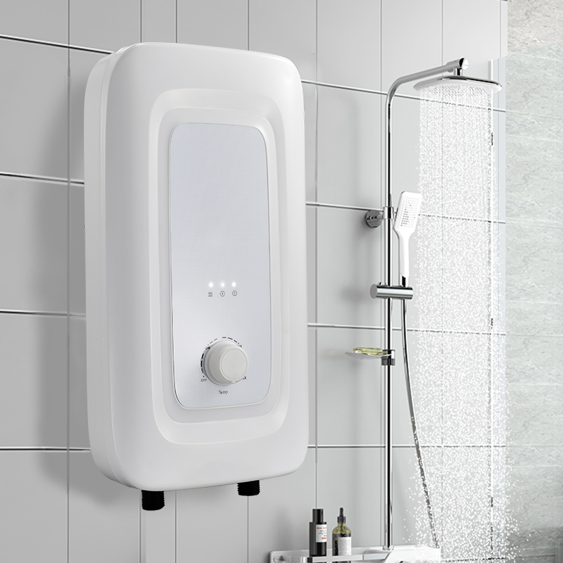 220V 5500W Hot Water Fast Heating Smart Water Heaters Knob Control Customized Portable Instant Electric Water Heaters