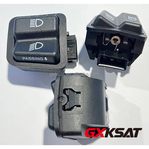 สวิตช์ไฟรถมอเตอร์ไซค์ ปุ่มไฟสูง ไฟต่ำ ชุดไฟหรี่ สำหรับ WH125 WAVE125i 2005 <span class=keywords><strong>WAVE125R</strong></span> WAVE125X 3 ขา - Product Image 3