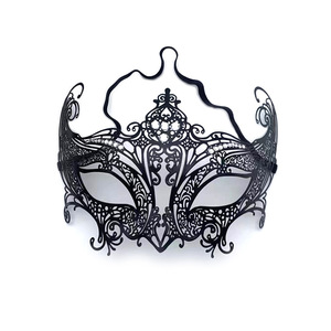 Máscara Erótica Metálica de Media Cara, Estilo Veneciano, Ecológica, para Halloween, Navidad, Baile de Máscaras, Actuaciones, 1 Pieza - Product Image 2