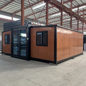 Luxus-Falt container haus mit zwei Schlafzimmern und einem Badezimmer für Hotel gebrauch oder Verkauf