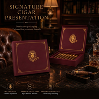 Boîte rigide de luxe personnalisée bordeaux avec fermeture magnétique, étui d'emballage en papier avec logo en feuille d'or premium pour cadeaux haut de gamme