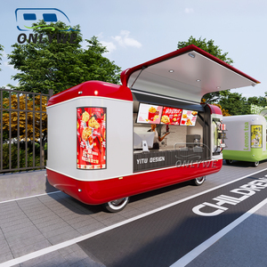 Remolque de Comida Callejera Tipo Nuevo de Onlywe para Venta de Café, Carrito de Catering, Hamburguesas, Papas Fritas, Helados, Barbacoa, Autobús de Comida Móvil - Product Image 4