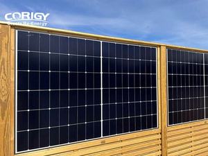 Nouveau produit Expansion facile de la longueur de la clôture Orientation d'installation horizontale ou verticale Panneau solaire Clôture photovoltaïque PV - Product Image 3