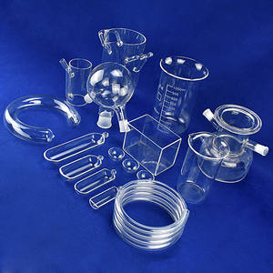 Tubo in vetro di quarzo trasparente ad alta purezza e resistente al calore, personalizzabile su base di disegni - Product Image 6