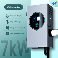 Chargeur EV DC Yun Yi Zhao CCS2 7 20 30 40kW IP54 Station de charge rapide 9 broches avec protection contre les fuites 4G pour véhicules logistiques JAC