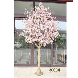 3m kiraz çiçeği Pro güçlendirmek gövde yapay ağaç fabrika yüksek kaliteli peyzaj Centerpiece dekor Sakura yapay ağaç