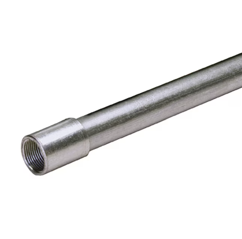 亜鉛メッキ鉄コンジットパイプ20mm 25mm 30mm亜鉛メッキBS4568
