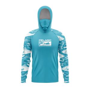 Traje de Pesca Transpirable de Seda UPF 50 de Manga Larga con Capucha y Máscara para Pesca en Alta Mar, Suministro Directo de Fábrica para Comercio Electrónico Transfronterizo - Product Image 6