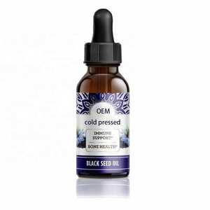 Suplemento Premium para el Cuidado de la Salud para Mujeres, Aceite de Semilla Negra en Gotas, Líquido Oral, Apoyo Inmunológico y Articular, Belleza para Uñas, Cabello y Piel, OEM ODM - Product Image 1