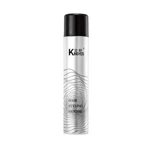 Professional custom salon Hair Mousse Spray Powerful Hair mousse for both men and women