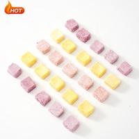 Groothandel Gevriesdroogd Gemengd Fruit Bevriezen Aardbei Mango Fruit Chips Gevriesdroogd Gemengd Fruit Yoghurtblokjes
