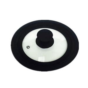 بيع بالجملة من مصنع JOYWAVE زجاج مقسى قابل للطي عالمي مقاوم للحرارة للأواني والمقالي والمقالي - Product Image 3