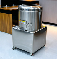 Industriële aardappelwasmachine van roestvrij staal met hoge capaciteit, multifunctioneel voor het reinigen van wortelgroenten