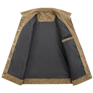 Nouvelle Veste en Velours Côtelé Slim Fit pour Hommes Jeunes et d'Âge Moyen 2025 – Manteau Tendance Style Lapel Décontracté avec Fermeture Éclair pour l'Automne - Product Image 4