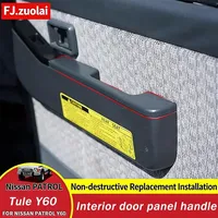 Penutup Sandaran Tangan Interior Pintu untuk Nissan Safari Y60 GR RD28T 88-04 8094026J01 8094126J01