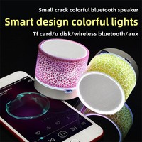 Haut-parleur portable étanche avec batterie intégrée, mini pistolet audio en acier, carte USB enfichable, idéal pour les espaces restreints