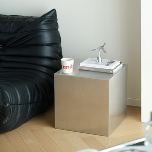 Modern Stainless Steel <strong>Square</strong> <strong>Side</strong> <strong>Table</strong> Home Living Room Coffee <strong>Table</strong> Sofa Storage Rack Corner <strong>Table</strong> YD Brand 1 Year Warranty - Product Image 4