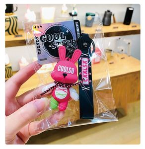 Porte-clés 3D promotionnel en PVC, motif dessin animé mignon, idéal comme souvenir ou cadeau tendance - Product Image 3