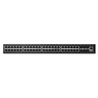 Switch Ethernet OEM/ODM de Fábrica con 6 Puertos SFP+ de 10G + 48 Puertos RJ45 de 1000M, Switch de Fibra para Sistemas de Empresas y Fábricas