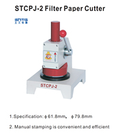 Dispositif de découpe de papier filtre STCPJ-2, machine de découpe de papier filtre de laboratoire, instrument de découpe de papier filtre de laboratoire