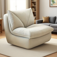 Idée moderne Mini chaise simple modulaire Intérieur Pratique Enveloppe peu encombrante Design Canapé paresseux pour le salon