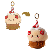 Porte-clés en peluche personnalisé, porte-clés ours en peluche, jouet en peluche rigide, jouets en peluche personnalisés, sans minimum, haute qualité