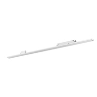 140lm/w 85-277VAC 2-6 kaki 30-60W Lampu Sorot LED Industri Linear Aluminium Fase Tunggal Dengan Diffuser Opal 90+ CRI 7000LM 120 Beam
