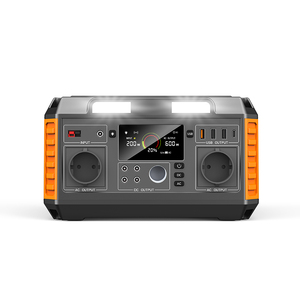 Multi-Port 600W 520Wh Pure Sine Wave Ternary Lithium <b>Battery</b> Emergency <b>Backup</b> Outdoor Solar Powered Portable Power Station - Product Image 1
