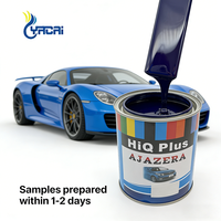 Peinture automobile acrylique polyuréthane haute brillance, revêtement de voiture en spray 2K, finition bleue standard, peinture pour meubles