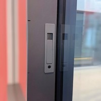 Ventanas de Aluminio de Alta Eficiencia 6060 T66, Ventanas Corredizas de Aluminio Duraderas y Modernas con Doble Vidrio