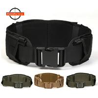 Nouveau ensemble de ceintures tactiques tissées à double couche pour passionnés multifonctionnels en plein air ceinture personnalisée en alliage transfrontalier