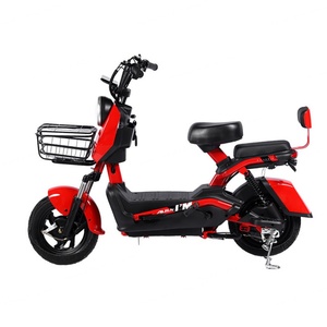 Cheap Electric <b>Bicycle</b> for Adult 14 Inch 500W Motor Two-seat Electric Scooter Smart Ebike 48V 12A Electric Bike - Product Image 6