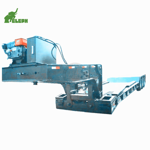 SUPER venta precio de fábrica 70 toneladas 80 t plana barata cama baja hidráulico <span class=keywords><strong>remolque</strong></span> de barco - Product Image 4